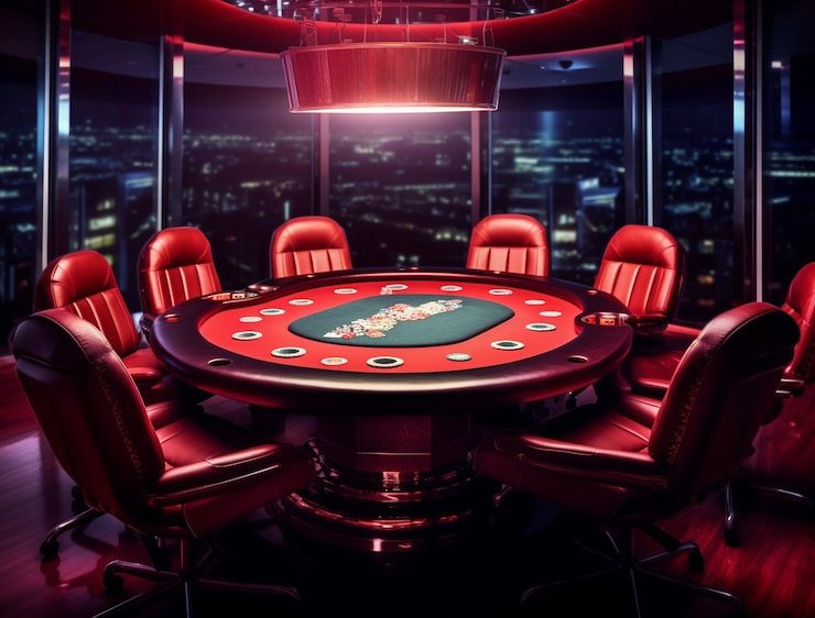 Kartu domino Qiu Qiu di meja bermain platform raya 999 dengan visual yang jelas dan modern